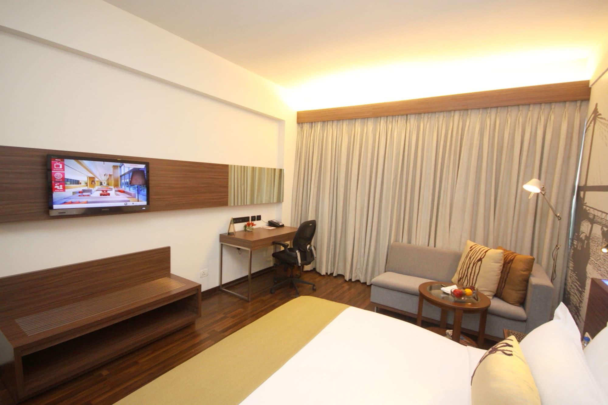 Vivanta Kolkata Em Bypass المظهر الخارجي الصورة A room at the hotel