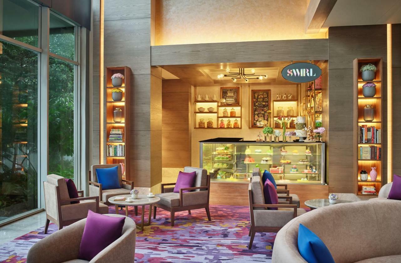 Vivanta Kolkata Em Bypass المظهر الخارجي الصورة The Swirl Lounge at the airport